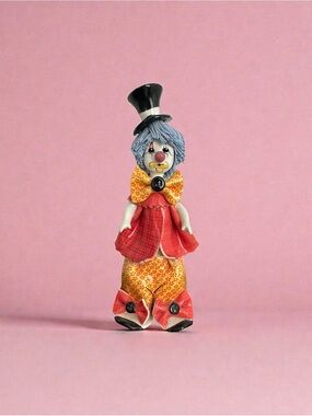 Zampiva Vintage Clown Figurine